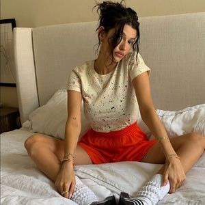 UO Soho Paint Splattered Shirt—NWT